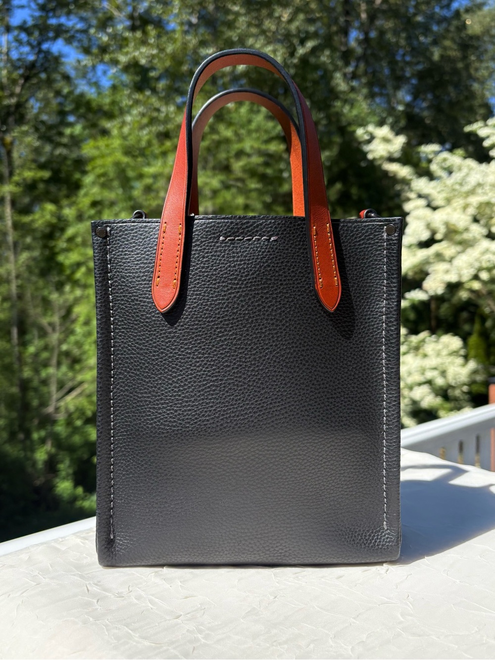 COACH Relay Tote Bag 17 With Coach Tokyo Graphic & Fox Pin CZ215 - Picture 6 of 16